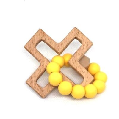 Mordedor sensorial decenario (amarillo)